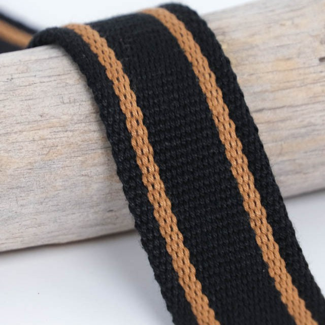 30mm Two-Tone Navy Sport Strap - Maison Klem